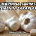 Aç Karnına Sarımsak Yemenin Zararları