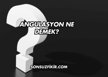 Angulasyon Ne Demek?