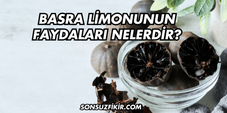 Basra Limonunun Faydaları Nelerdir?