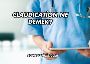 Claudication Ne Demek?