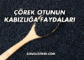 Çörek Otunun Kabızlığa Faydaları