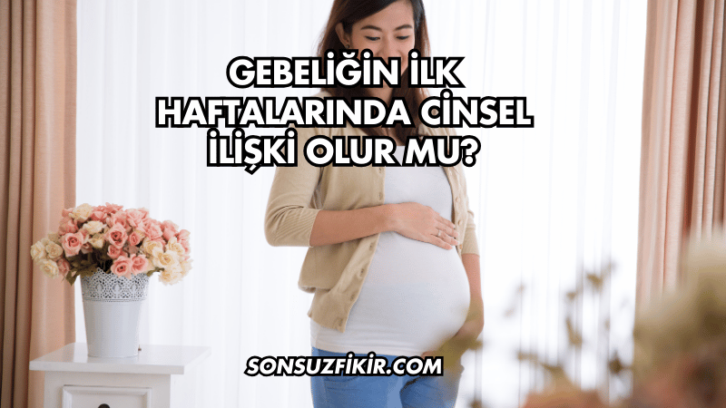 Gebeliğin İlk Haftalarında Cinsel İlişki Olur mu?