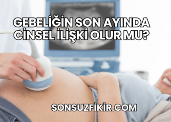 Gebeliğin Son Ayında Cinsel İlişki Olur mu?