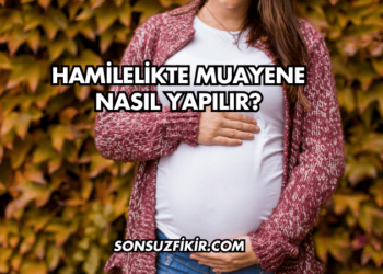 Hamilelikte Muayene Nasıl Yapılır?