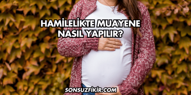 Hamilelikte Muayene Nasıl Yapılır?