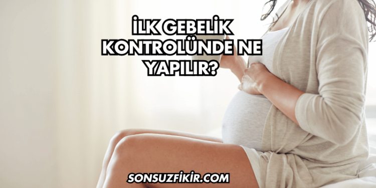 İlk Gebelik Kontrolünde Ne Yapılır?