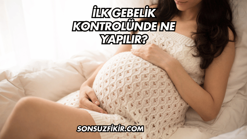 İlk Gebelik Kontrolünde Ne Yapılır?