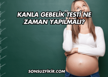 Kanla Gebelik Testi Ne Zaman Yapılmalı?