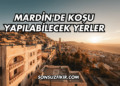 Mardin'de Koşu Yapılabilecek Yerler