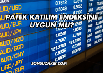 Patek Katılım Endeksine Uygun mu?