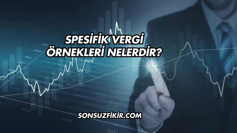 Spesifik Vergi Örnekleri Nelerdir?