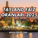 Tayland Faiz Oranları 2025