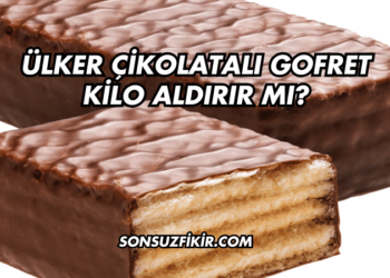Ülker Çikolatalı Gofret Kilo Aldırır mı?