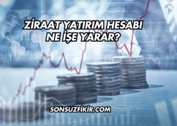 Ziraat Yatırım Hesabı Ne İşe Yarar?