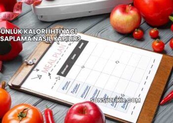 Günlük Kalori İhtiyacı Hesaplama Nasıl Yapılır?