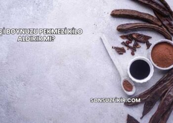 Keçi Boynuzu Pekmezi Kilo Aldırır mı?