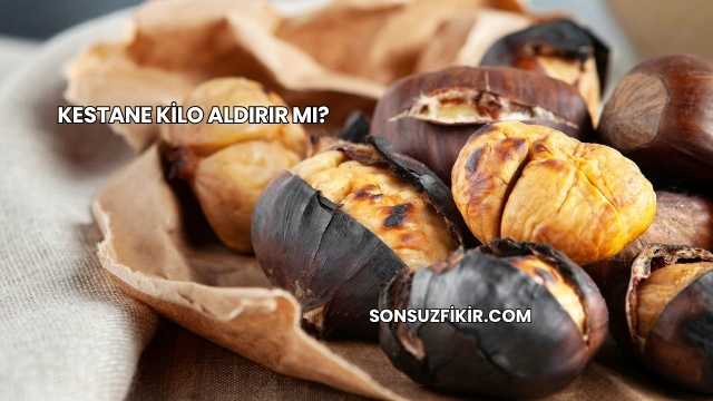 Kestane Kilo Aldırır mı?