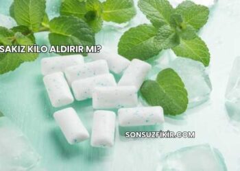 Sakız Kilo Aldırır mı?
